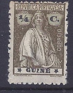 Portugese  Guinea Scott 160 MH