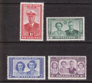 Swaziland # 44-47, Mint  Hinged