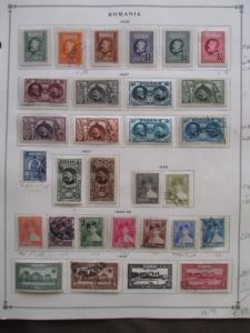 1906-1940 Romania On Scott - Loaded - Many Clear Mounts - See Photos - (R48)