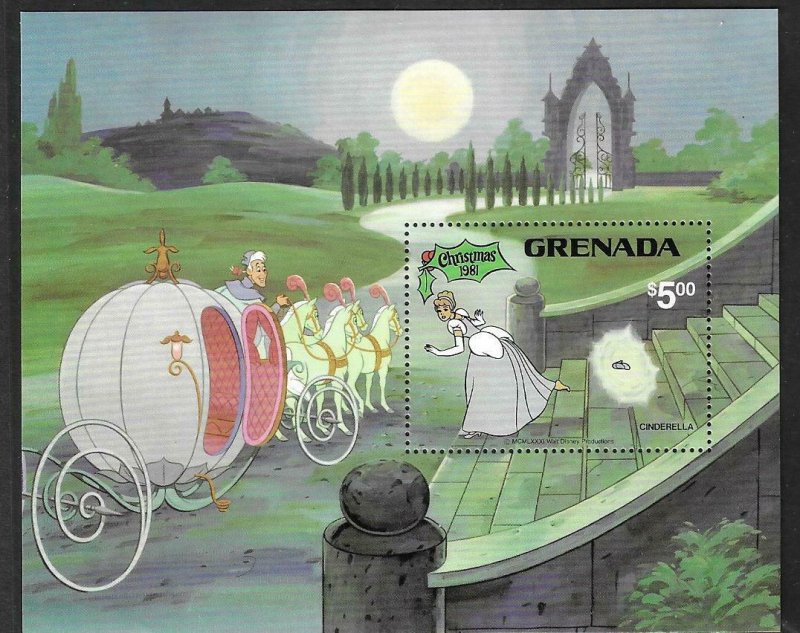 1981    GRENADA  -  SG.  MS 1153  -  CHRISTMAS  -  MNH