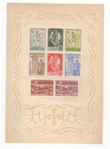 PORTUGAL  SC.594a 1940 PORTUGUESE INTL. EXHIBITION S/S MH BK2