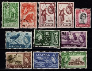 Sarawak 1955 various commemoratives [Used]