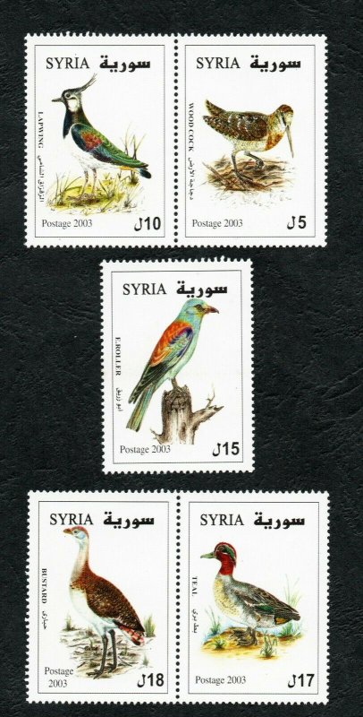  2003 - Syria - Syrie - Birds - Oiseaux - Complete set 5 v MNH**