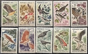 Scott #511-20 Birds MNH