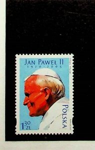 POLAND Sc 3772 NH ISSUE OF 2005 - POPE JOHN PAUL II