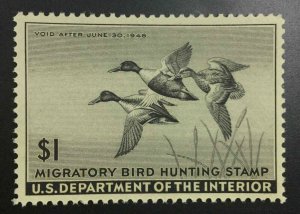 MOMEN: US STAMPS #RW12 DUCK MINT OG NH VF/XF+ LOT #75626*