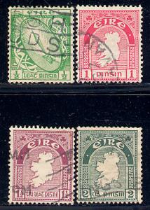 Ireland Scott # 65 - 68, used