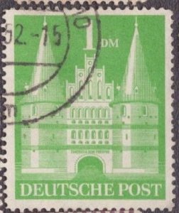 Germany 658a 1951 Used