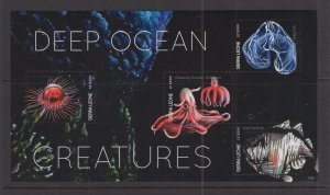 Sierra Leone  #3100  (2011 Marine Life sheet of 4) VFMNH CV $9.00