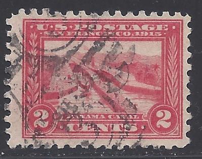 #402 2c Pedro Miguel Locks 1915 Used