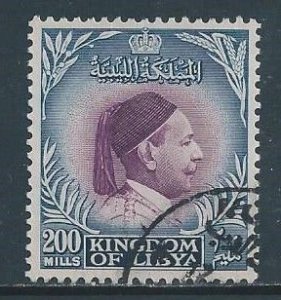 Libya #145 Used 200m King Idris