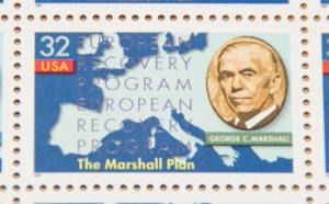 1997 sheet Marshall Plan Sc# 3141
