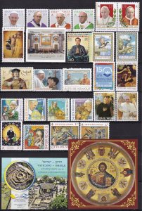 2019 Vatican - Complete year set - Sas#1800 and other -  MNH**