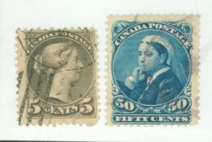 Canada #42/47  Multiple