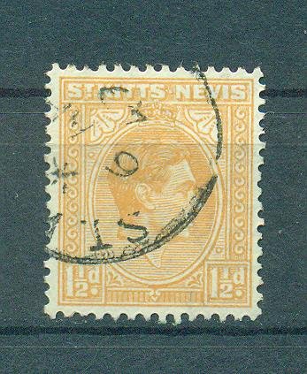 St. Kitts & Nevis sc# 81 used cat value $.30