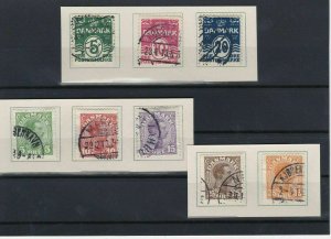 Denmark 1913 Used Stamps CAT 30+ Ref: R4310