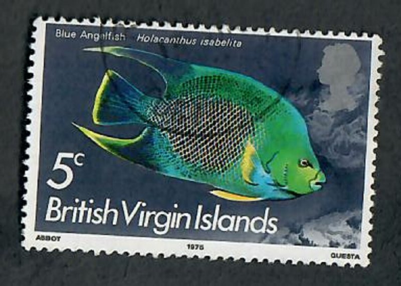 British Virgin Islands #287 used single