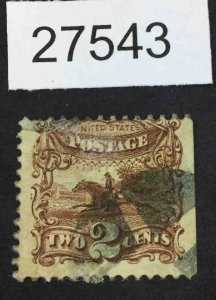 US STAMPS #113 USED LOT #27543