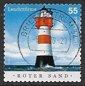 Germany # 2291A - Lighthouse Roter Sand - used.....{BR20}