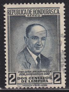 Honduras C251 President Julio Lozano Diaz 1956