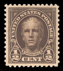 MOMEN: US STAMPS #551 MINT OG NH XF+ LOT #73547