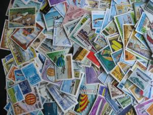 Airplanes, Aircraft topic 550 different stamps, 9 SS, includes postally used!