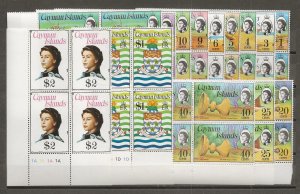 CAYMAN ISLANDS 1974 SG 346/59 MNH Cat £38