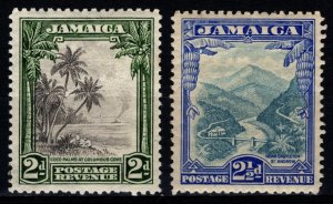 Jamaica 1932 George V, Views of Jamaica, 2d & 2½d [Unused]