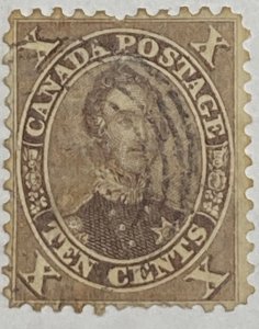 CANADA 1859 #17b HRH Prince Albert - Used