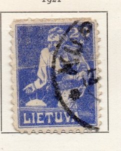 Lithuania 1921 Early Issue Fine Used 20sk. 134355