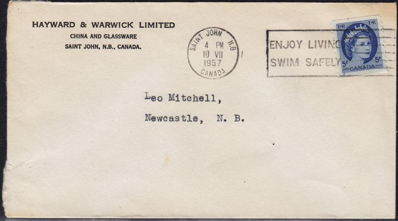 Canada - 1954 - Scott #348 - on 1957 cover - Coil