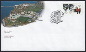 ROYAL MILITARY COLLEGE, Uniform = Official FDC Canada 2001 #1906