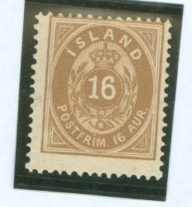 Iceland #12 Unused Single