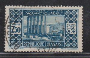 LEBANON Scott # 129 Used