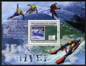 Guinea - Conakry 2009 Stamp on Stamp - Winter Olympics pe...