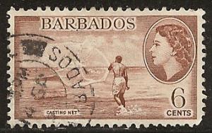 Barbados QEII USED  S.C.#   240