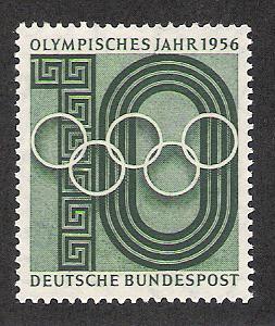Germany 742 Mint Set - Olympic Rings