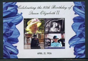 GRENADA GREN.  2021  QUEEN ELIZABETH  II 95th BIRTHDAY  SHEET  MINT NEVER HINGED