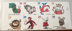 US 3994a Picture Book Animals Block of 8 39c 2006 Mint NH