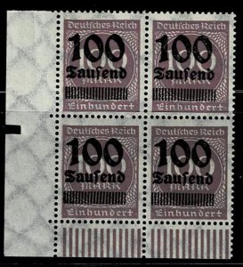 Germany 1923,Sc.#253 MNH colour b, bottom edge Margin 2'9'2 cv.  ??...