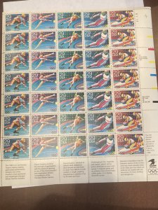 Winter Olympics 2615a Mint Sheet