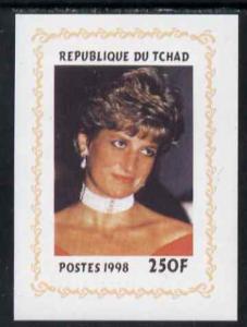 Chad 1998 Princess Diana Memoriam #2 - 250f individual im...