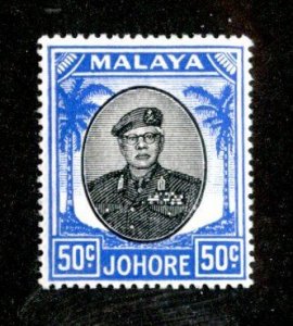 396 BCX  1949 Johore Sc.#147 Mnh** cv $5.50 ( Offers welcome )