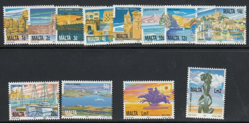 Malta, Sc 783-794, MNH 