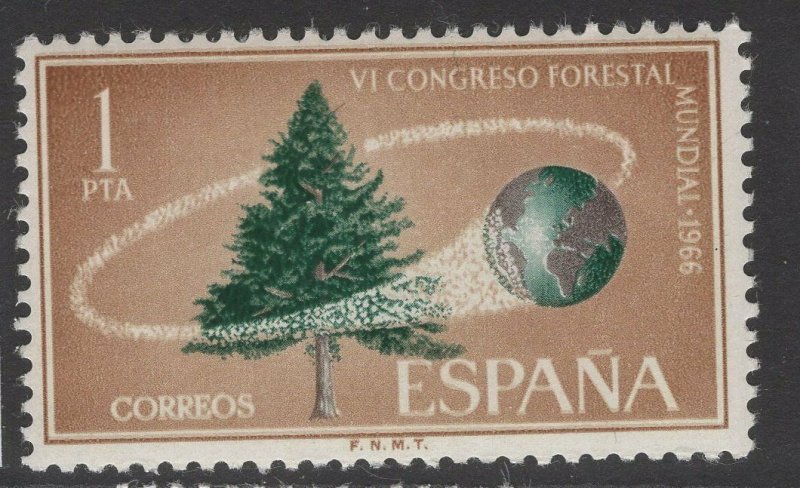 SPAIN SG1796 1966 WORLD FORESTRY CONGRESS MNH