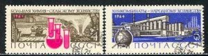 Russia 1964: Sc. # 2973-2974: Used CTO Cpl. Set
