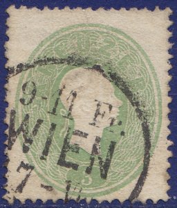 Austria - 1860 - Scott #13 - used - Franz Josef