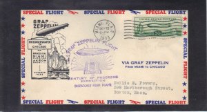 Harry Ioor Graf Zeppelin C18 Dispatched From Miami CV42942