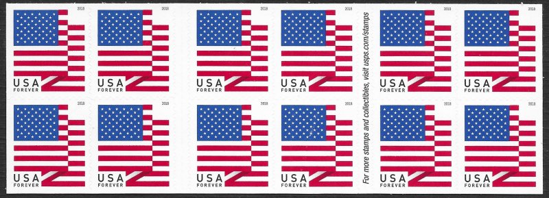 US #5262a (50c) Flag ~ MNH