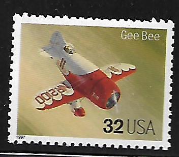 USA, 3142I, MNH, CLASSIC AMERICAN AIRCRAFT, GEE BEE